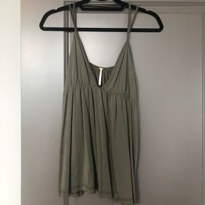 Free PEOPLE Criss cross tank